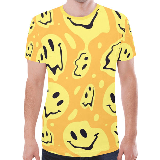 Emoji Smiley New All Over Print T-shirt