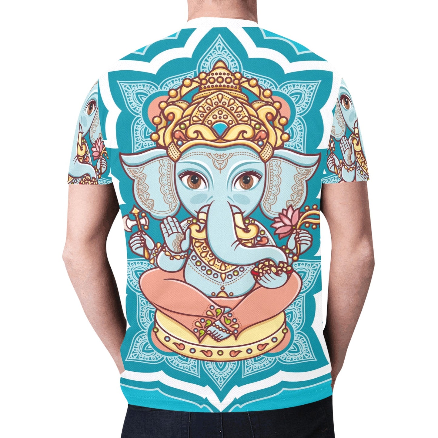 Ganesh Chaturthi Indian Mythology Elephant New All Over Print T-shirt