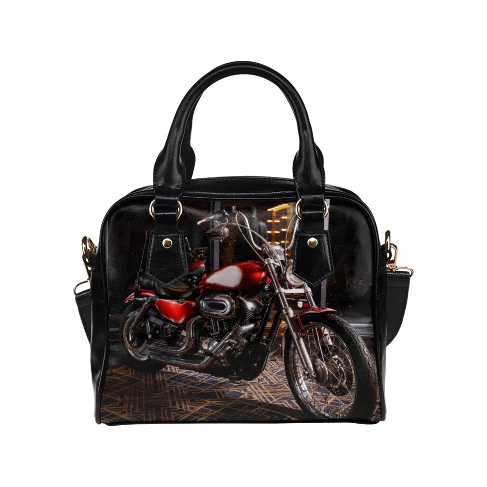 American Chopper Motorcycle Shoulder Handbag