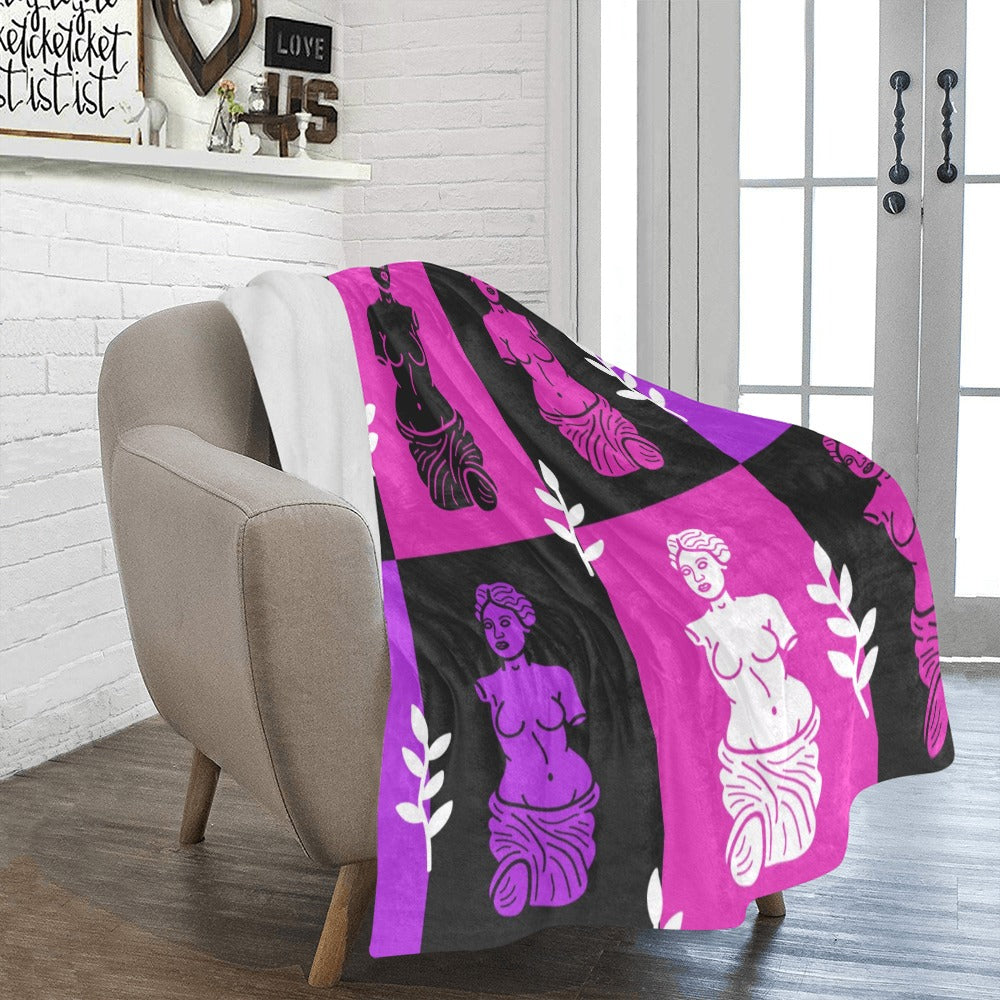 Sculpture drawing Ultra-Soft Micro Fleece Blanket 50"x60"