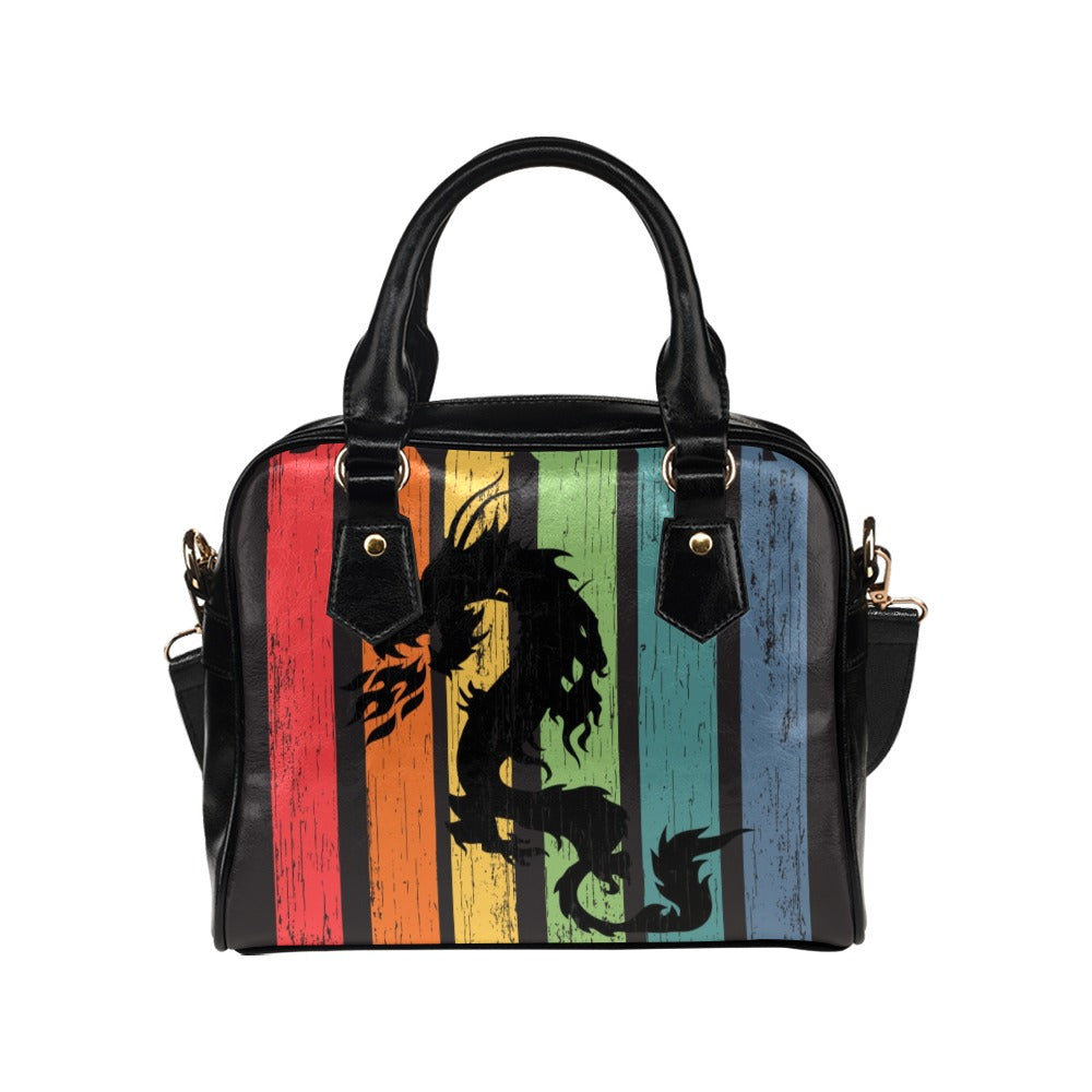 Dragon Vintage Shoulder Handbag