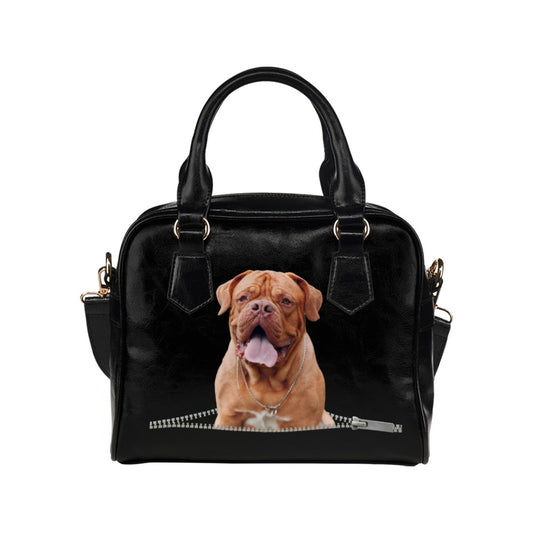 Mastiff Zip Shoulder Handbag