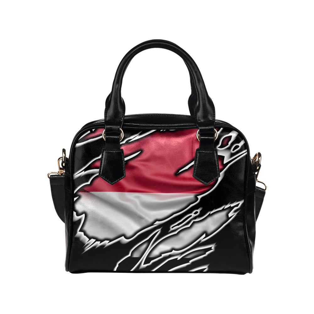 Flag Indonesia patriot love Shoulder Handbag