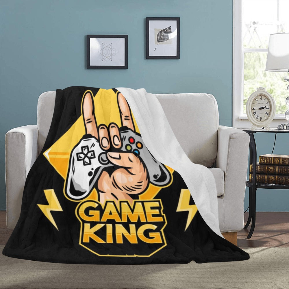 Game King Ultra-Soft Micro Fleece Blanket 60"x80"