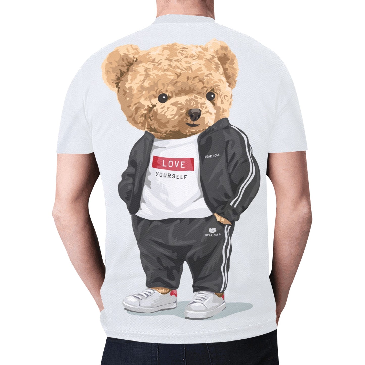 Love Yourself Teddy New All Over Print T-shirt