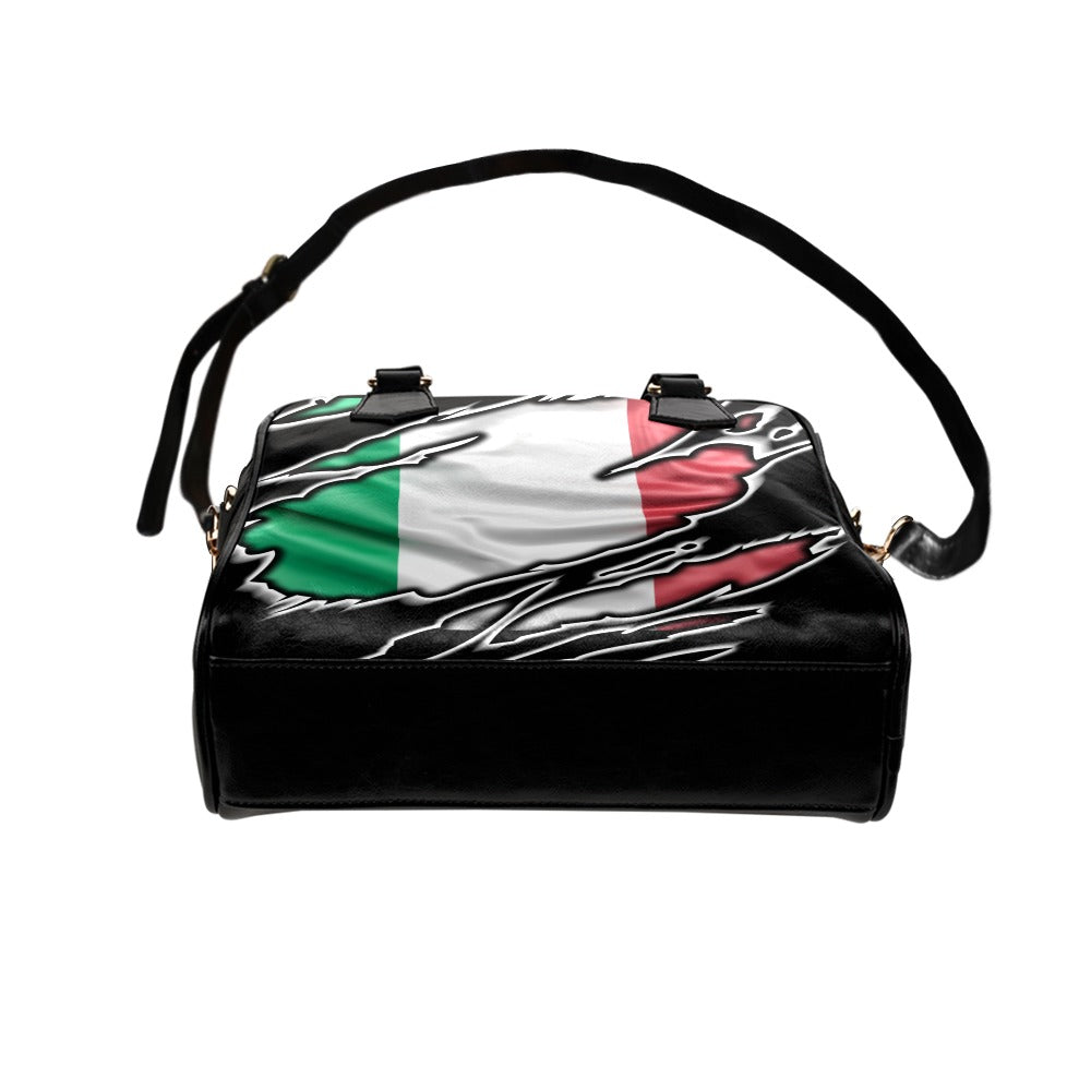 Flag Italy patriot love Shoulder Handbag