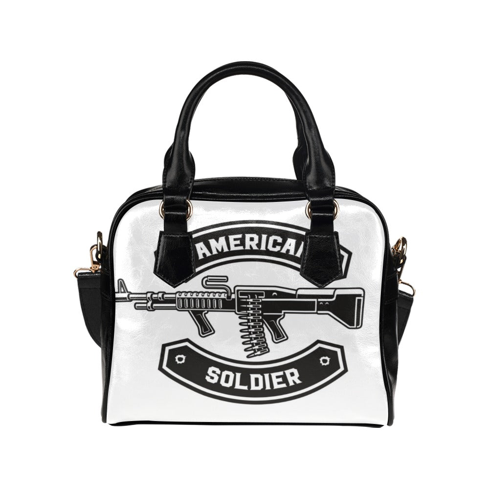 Military American Soldier Shoulder Handbag