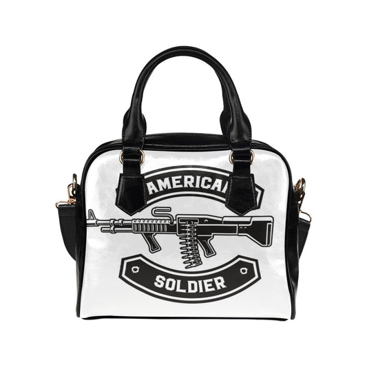 Military American Soldier Shoulder Handbag