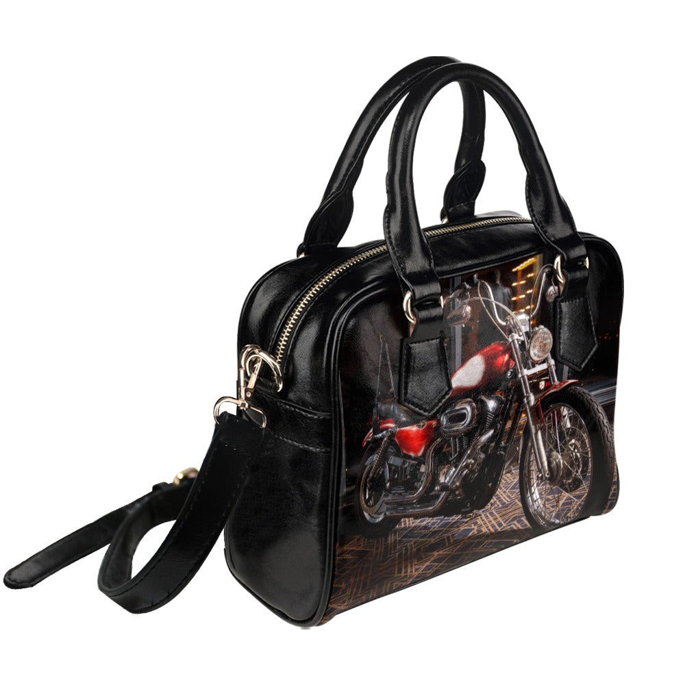 American Chopper Motorcycle Shoulder Handbag