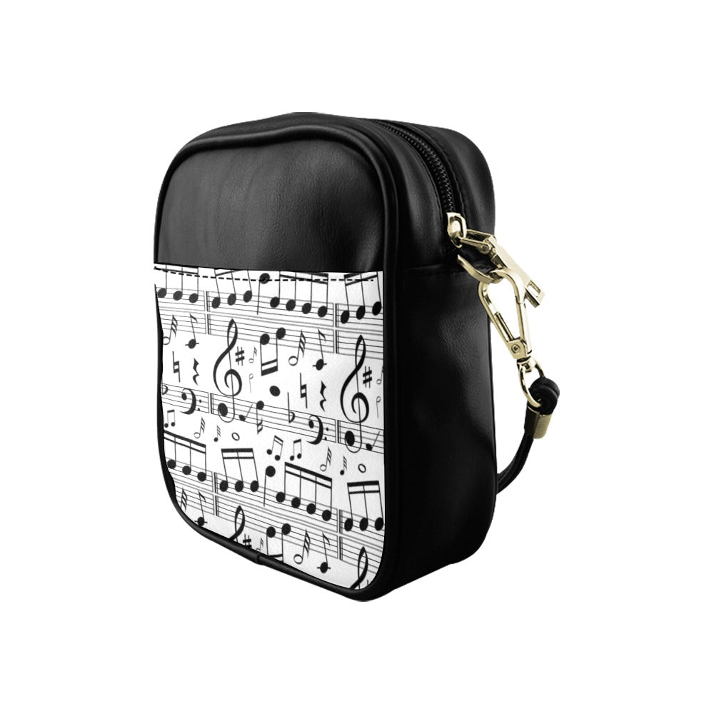 Music Notes Sling Bag