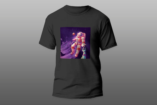 Alien Space Astronaut camiseta T-shirt - Top Content | POD Collection | Free Shipping