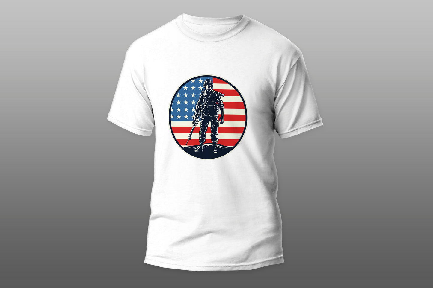 American soldier camiseta T-shirt - Top Content | POD Collection | Free Shipping