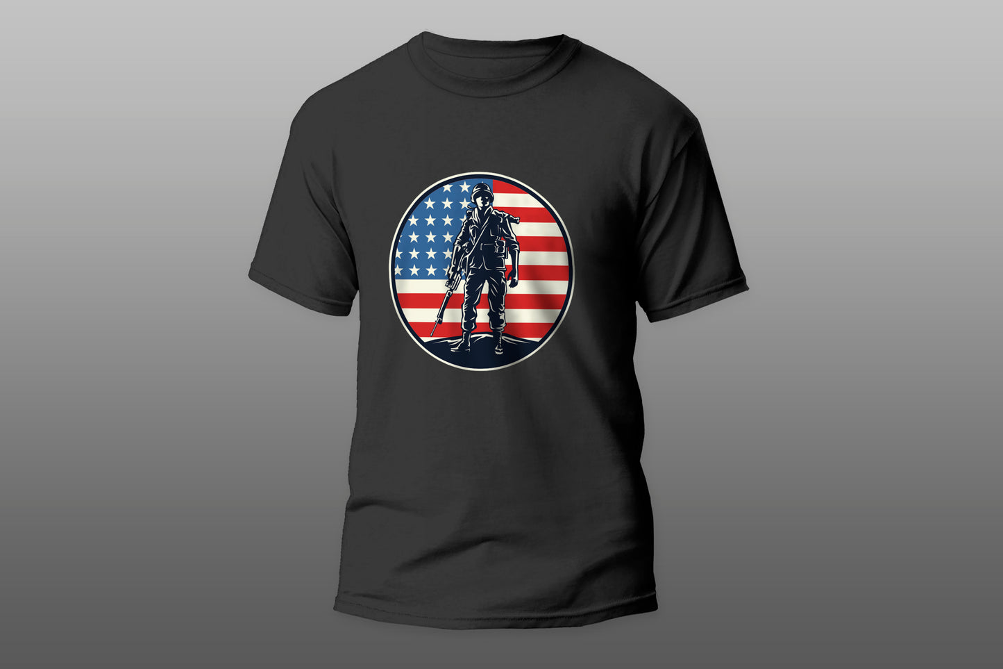 American soldier camiseta T-shirt - Top Content | POD Collection | Free Shipping