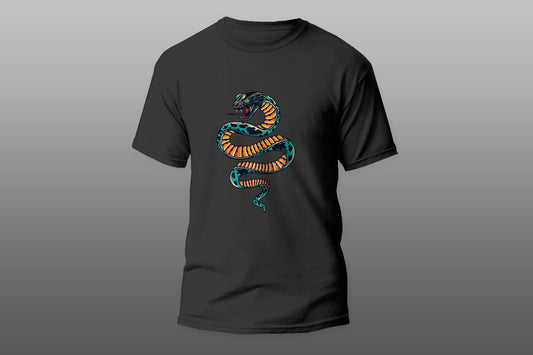 Angry Poisonous Snake camiseta T-shirt - Top Content | POD Collection | Free Shipping