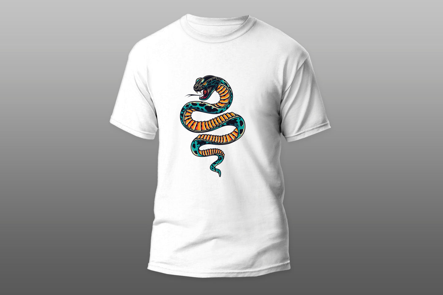 Angry Poisonous Snake camiseta T-shirt - Top Content | POD Collection | Free Shipping