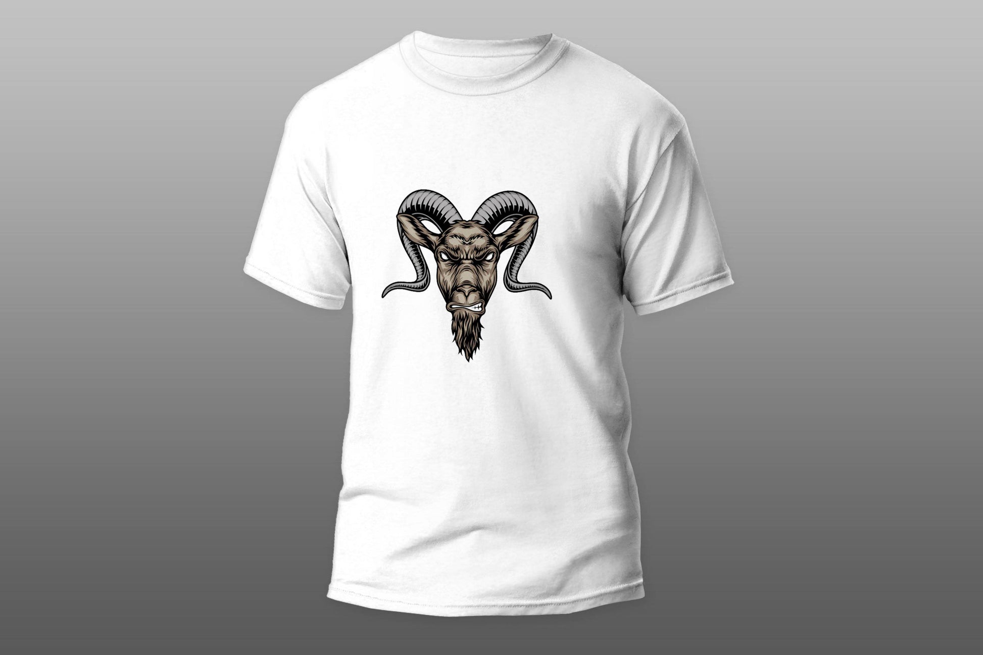 Angry goat head T-shirt - Top Content | POD Collection | Free Shipping