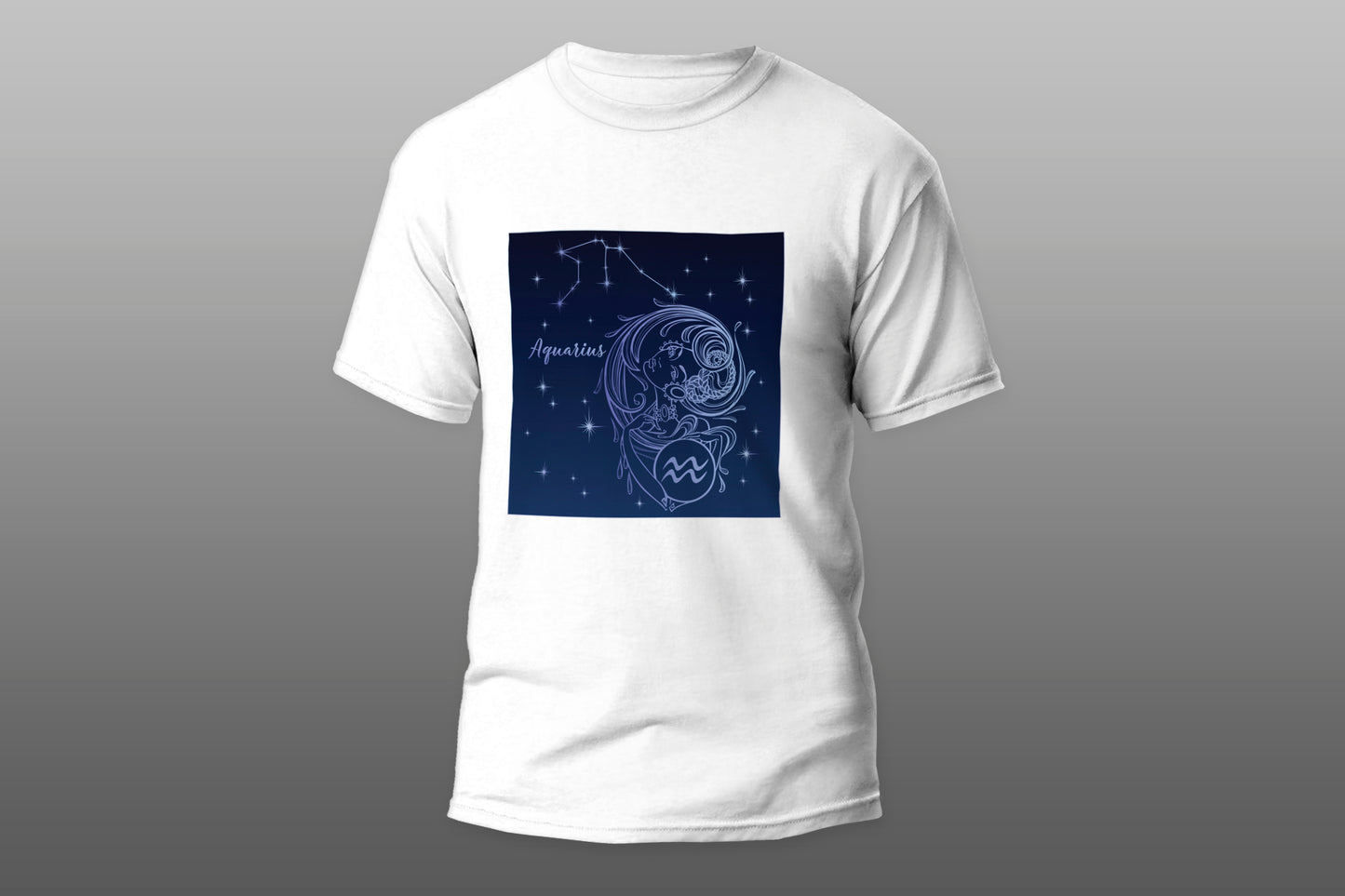 Aquarius Zodiac T-shirt - Top Content | POD Collection | Free Shipping