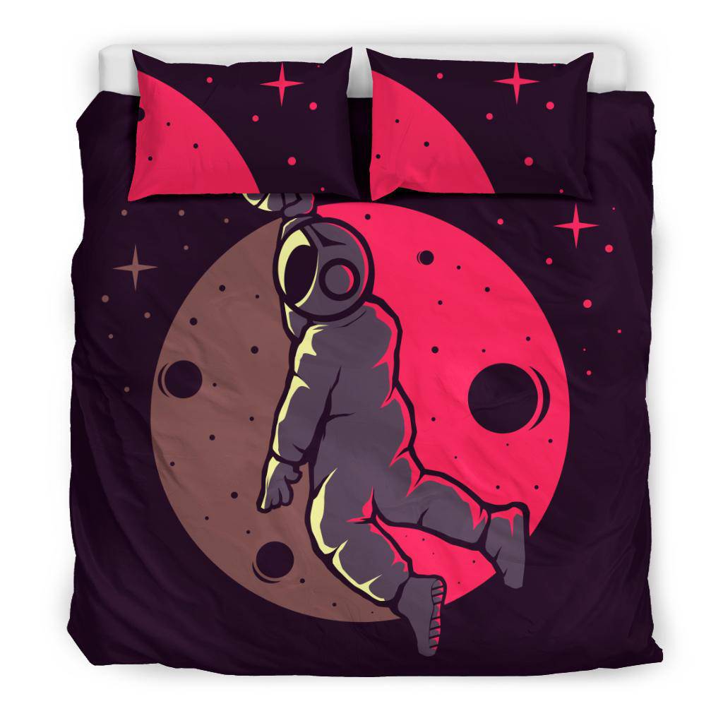 Astronaut Plays Basketball Bedding Set - Top Content | POD Collection | Free Shipping