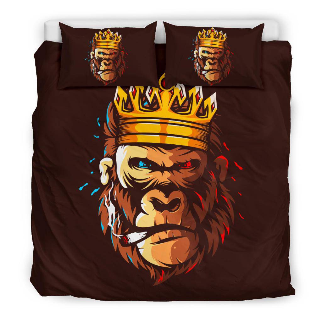 Gorilla King Bedding Set - Top Content | POD Collection | Free Shipping