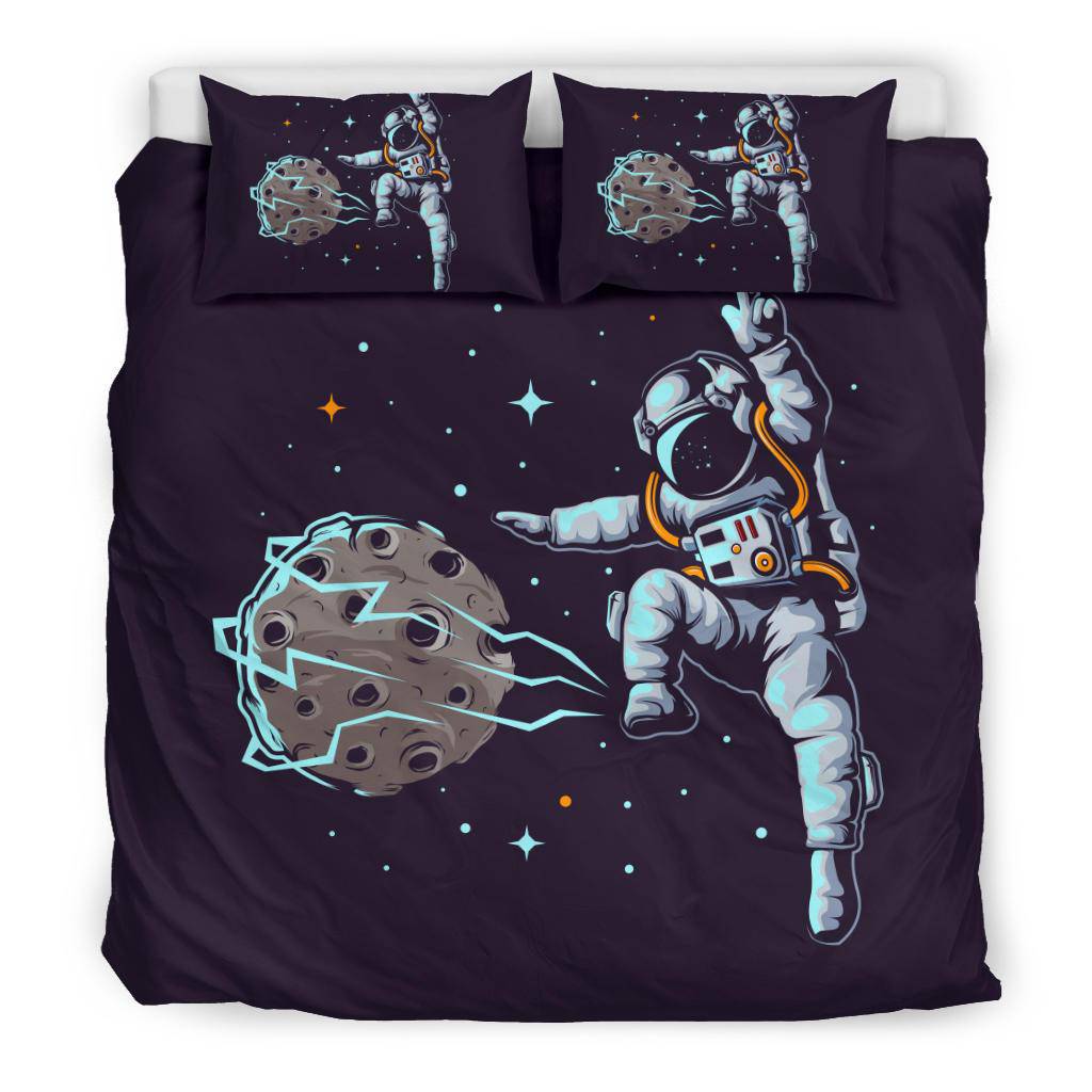 Astronaut Plays Soccer Bedding Set - Top Content | POD Collection | Free Shipping