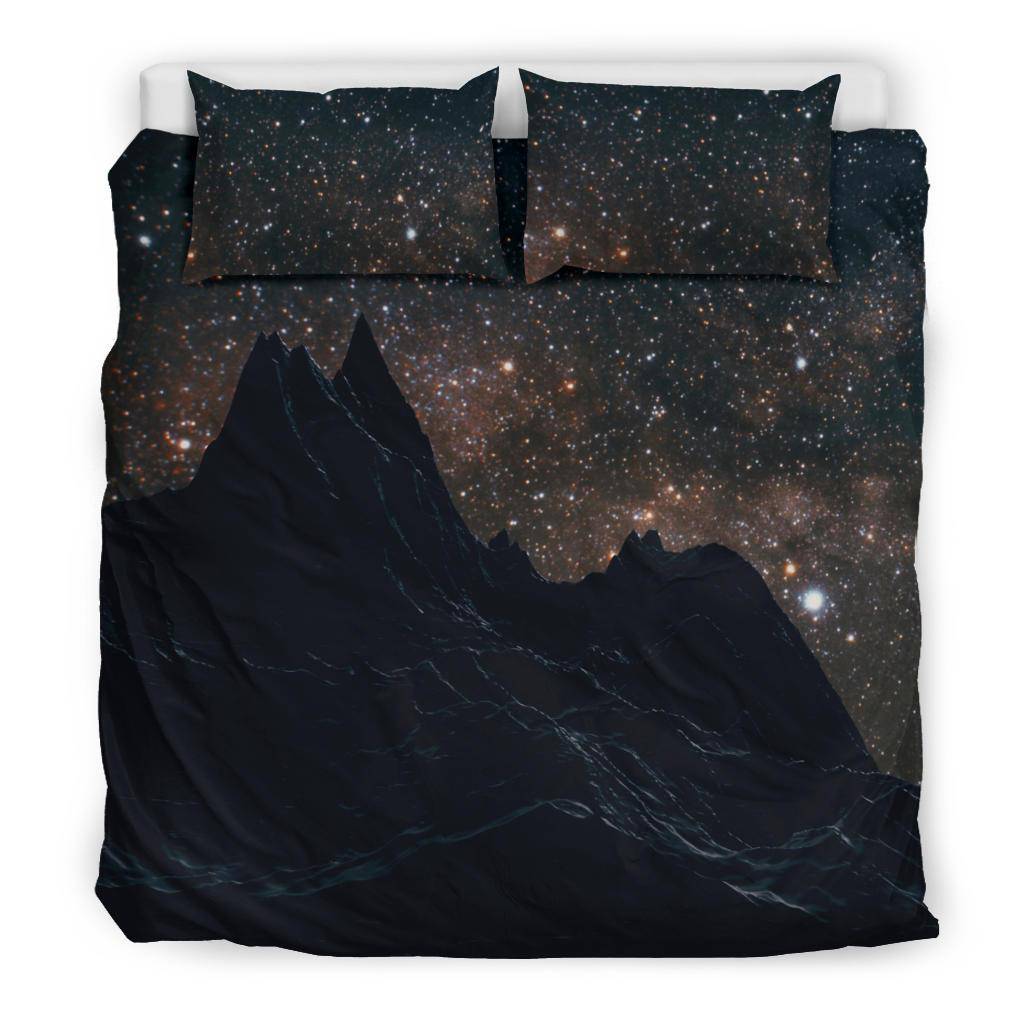 Milky Way Star Mountain Bedding Set - Top Content | POD Collection | Free Shipping