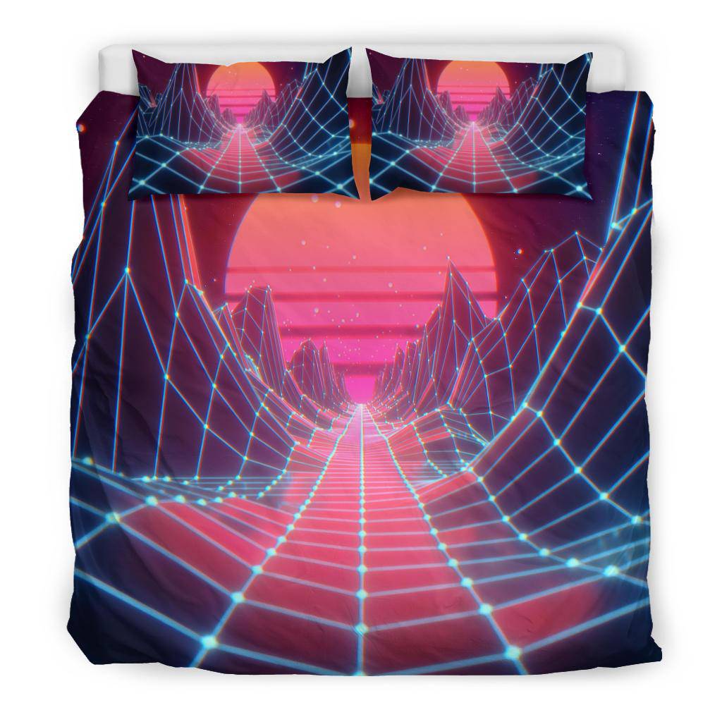 Reto Futuristic Space Bedding Set - Top Content | POD Collection | Free Shipping