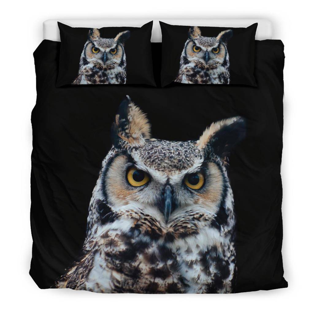 Beautiful Owl Bedding Set - Top Content | POD Collection | Free Shipping