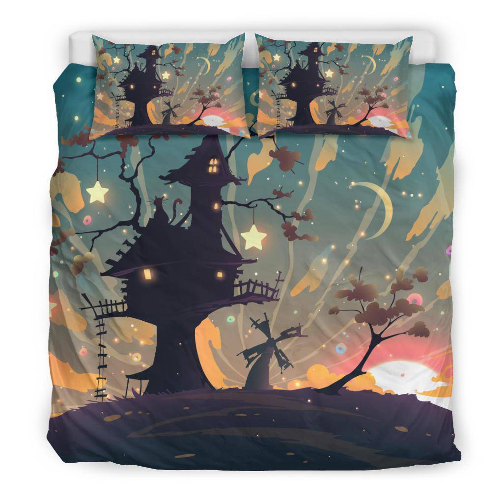 Autumn Fantasy Sunset Bedding Set - Top Content | POD Collection | Free Shipping