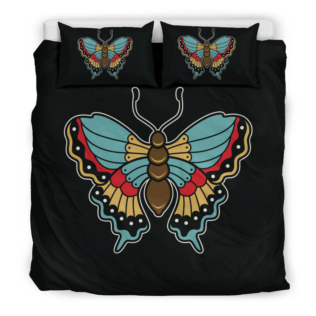 Colorful Butterfly Bedding Set - Top Content | POD Collection | Free Shipping