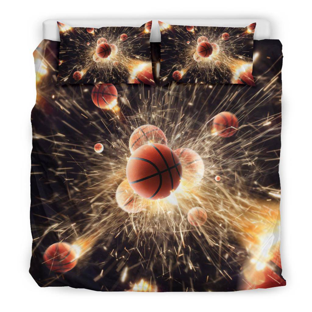 Lightning Basketball Ball Bedding Set - Top Content | POD Collection | Free Shipping