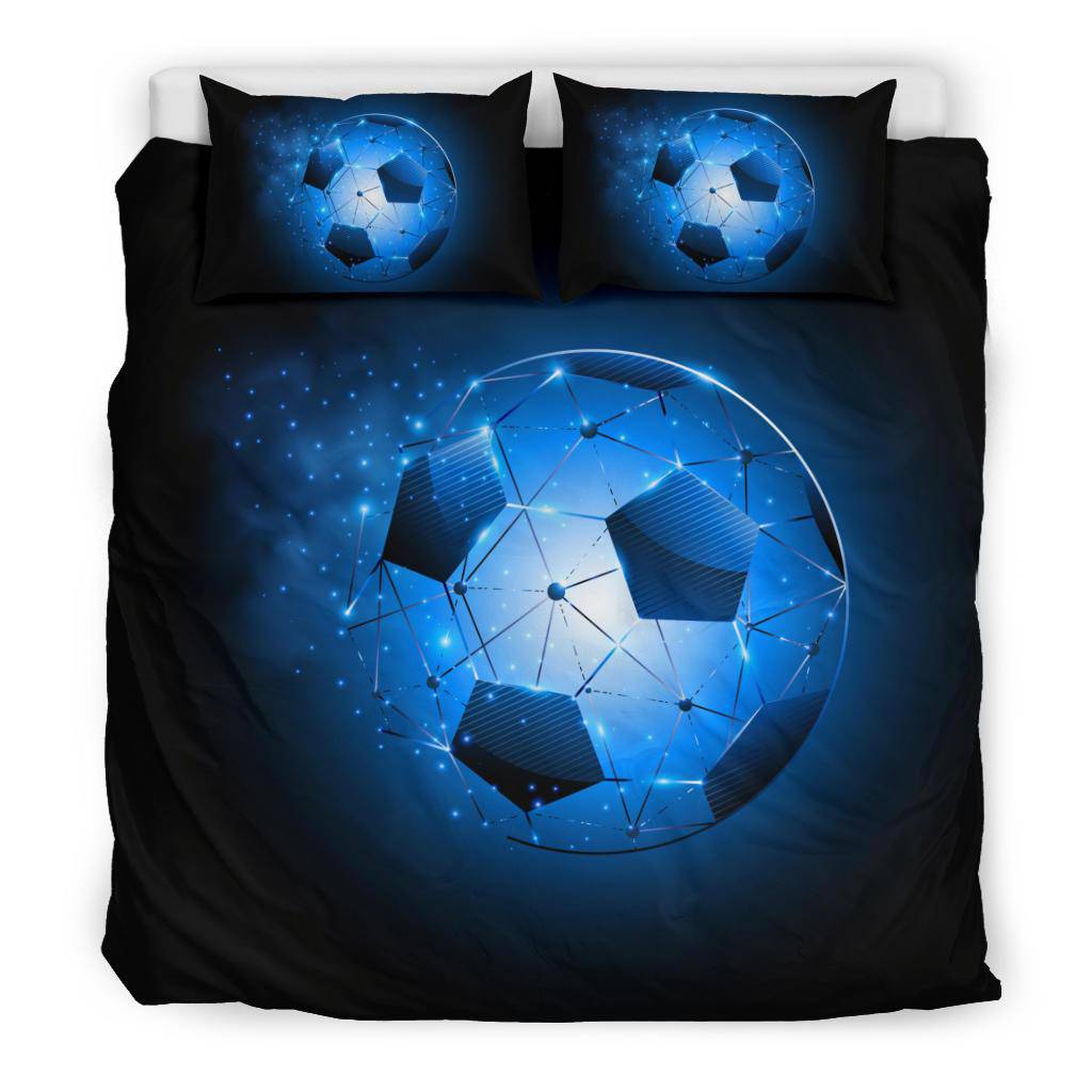 Soccer Blue Ball Bedding Set - Top Content | POD Collection | Free Shipping