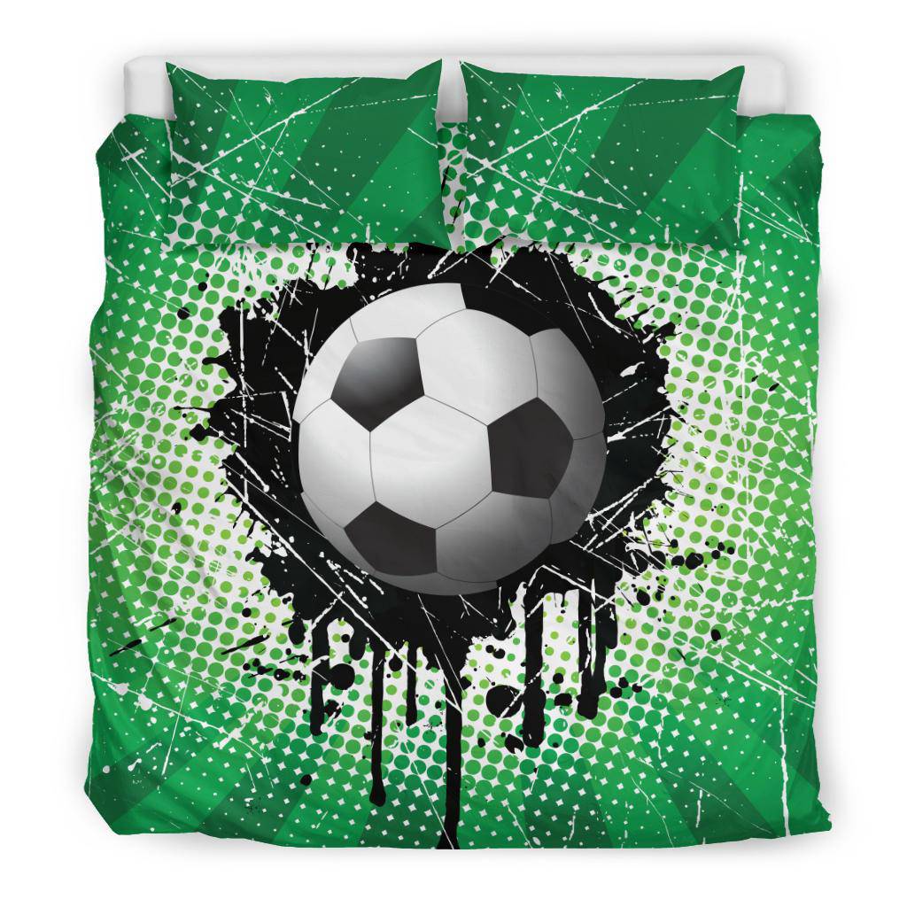 Football Grunge Style Bedding Set - Top Content | POD Collection | Free Shipping