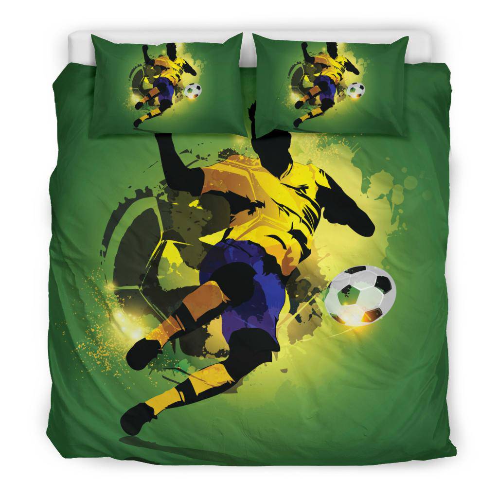 Football Soccer Player Bedding Set - Top Content | POD Collection | Free Shipping