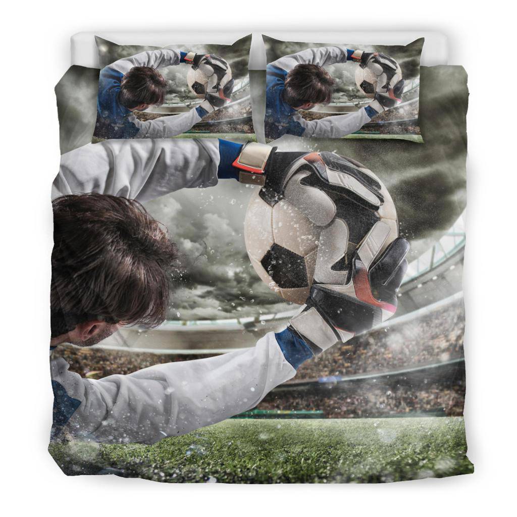 Goalkeeper Football Player Bedding Set - Top Content | POD Collection | Free Shipping