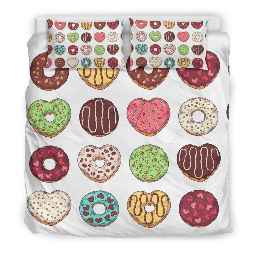 Donut Paradise Sweet Bedding Set - Top Content | POD Collection | Free Shipping