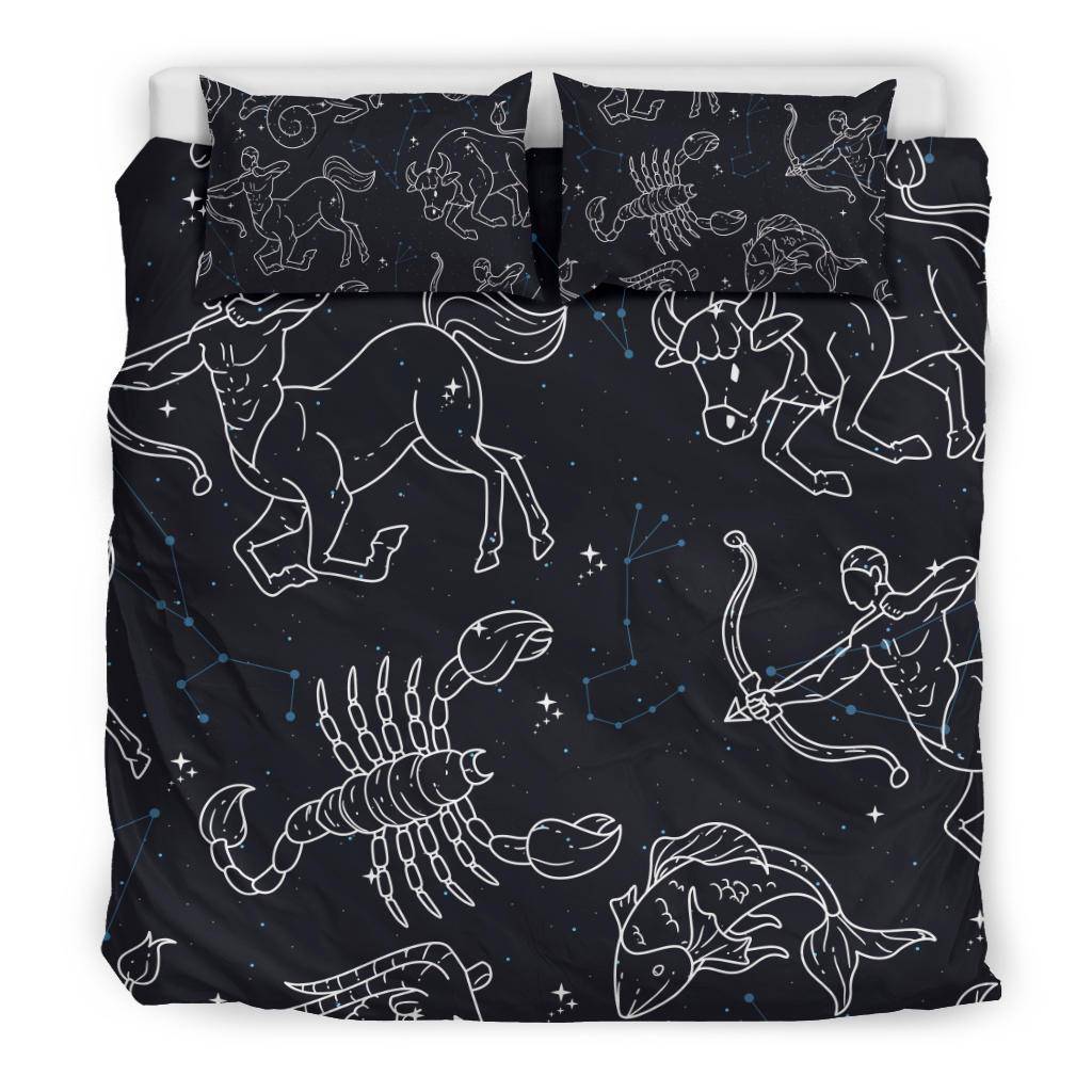 Zodiac Sign Bedding Set - Top Content | POD Collection | Free Shipping