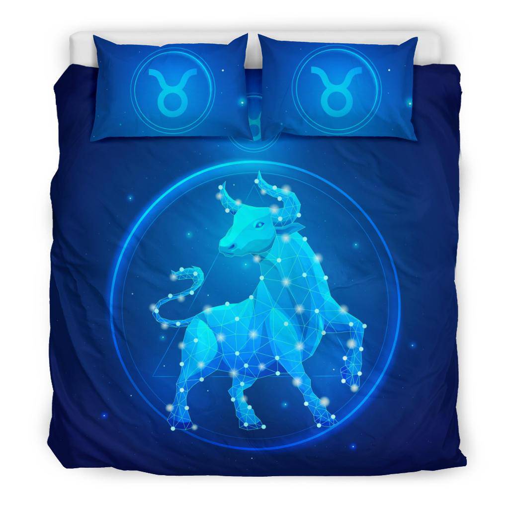 Zodiac Sign Taurus Bedding Set - Top Content | POD Collection | Free Shipping