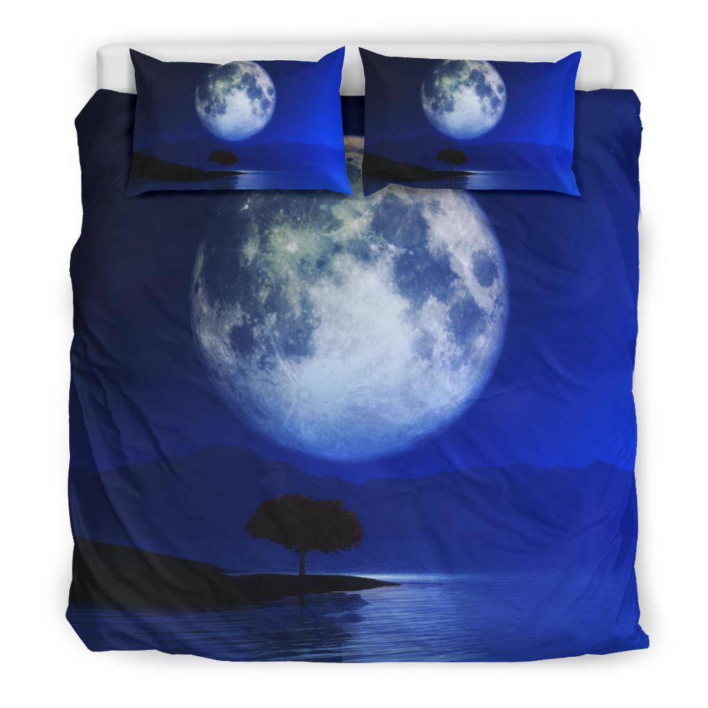 Moonlight Tree Blue Sky Bedding Set - Top Content | POD Collection | Free Shipping