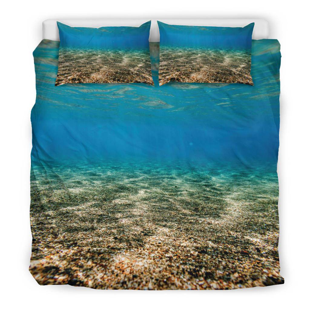 Beach Sand Underwater Sea Bedding Set - Top Content | POD Collection | Free Shipping