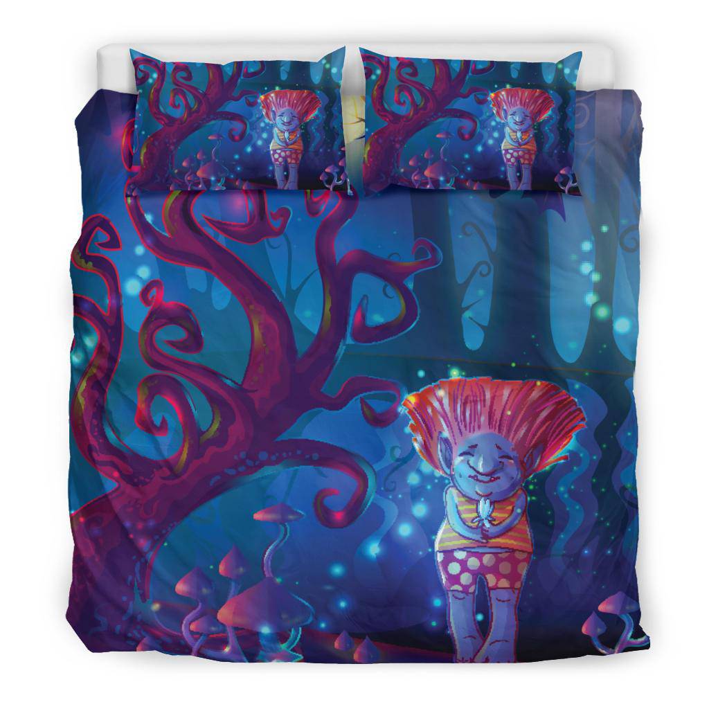 Dark Magic Enchanted Forest Gnome Bedding Set - Top Content | POD Collection | Free Shipping