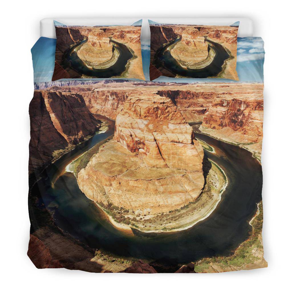 Famouse Horseshoe Bend Utah USA Nature Bedding Set - Top Content | POD Collection | Free Shipping