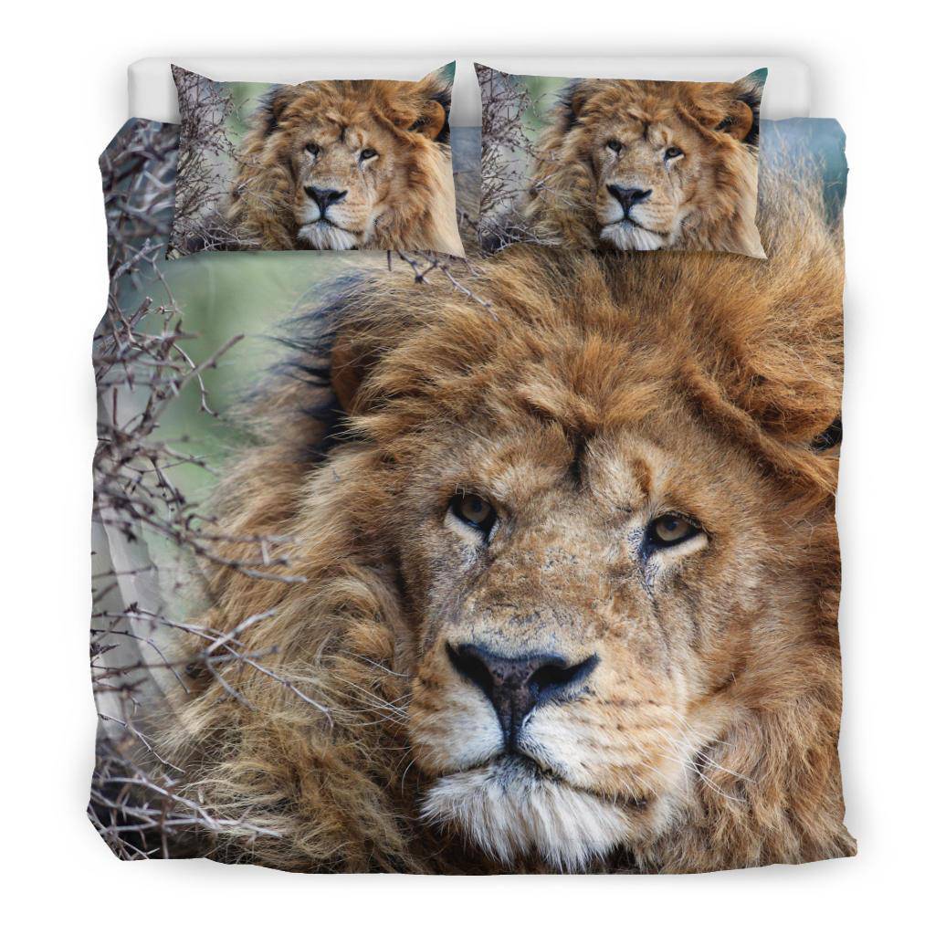 Beautiful Lion Selva Look Nature Bedding Set - Top Content | POD Collection | Free Shipping