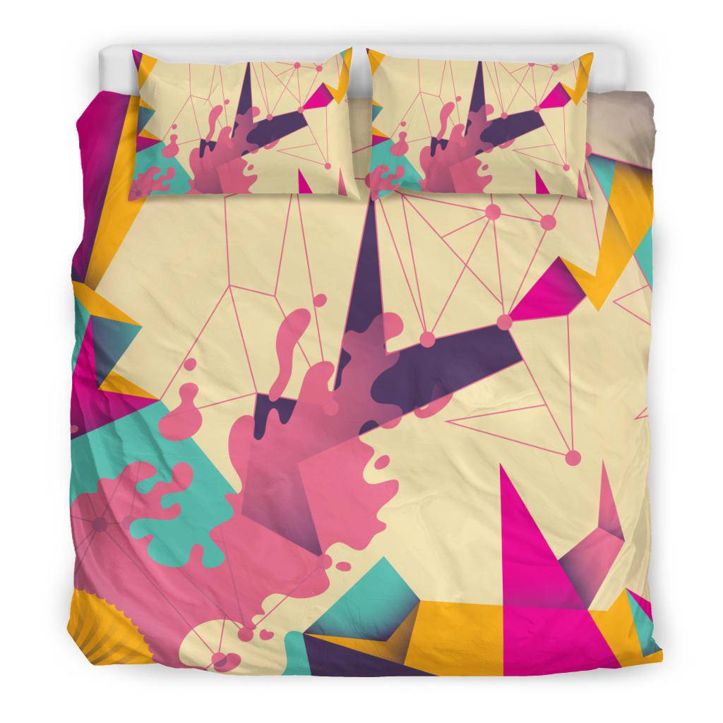 Abstract Art Colorful Paint Bedding Set - Top Content | POD Collection | Free Shipping