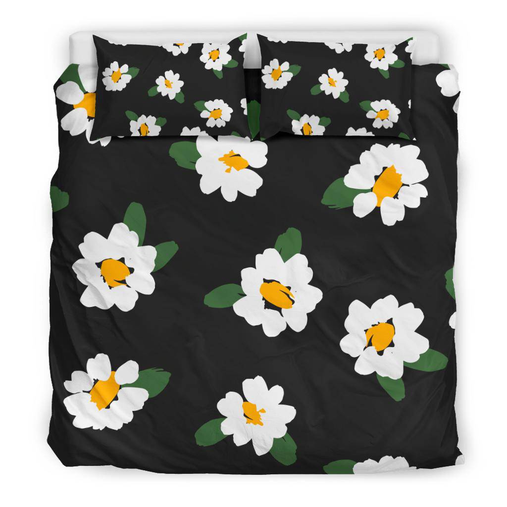 Hand Drawn Abstract Art Chamomile Flower Floral Bedding Set - Top Content | POD Collection | Free Shipping