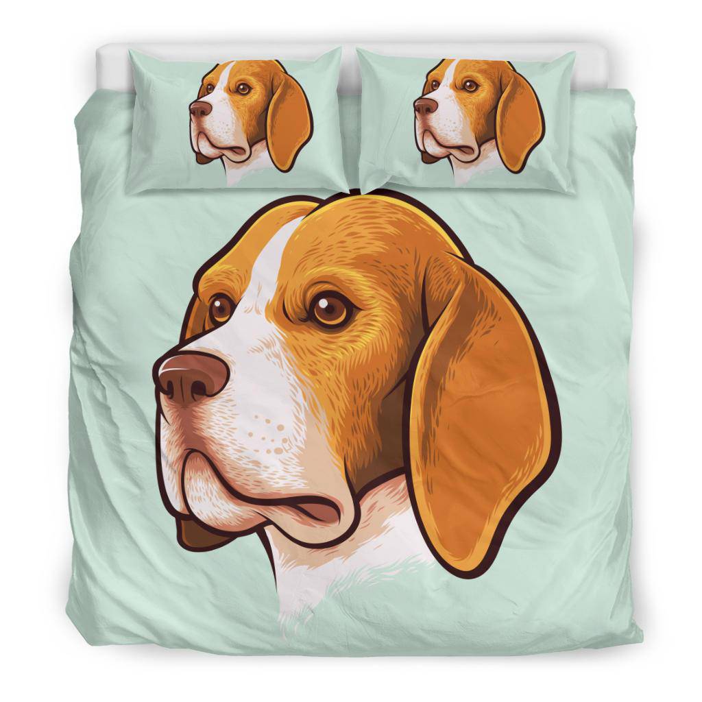 Beagle Dog Pet Art Cartoon Bedding Set - Top Content | POD Collection | Free Shipping