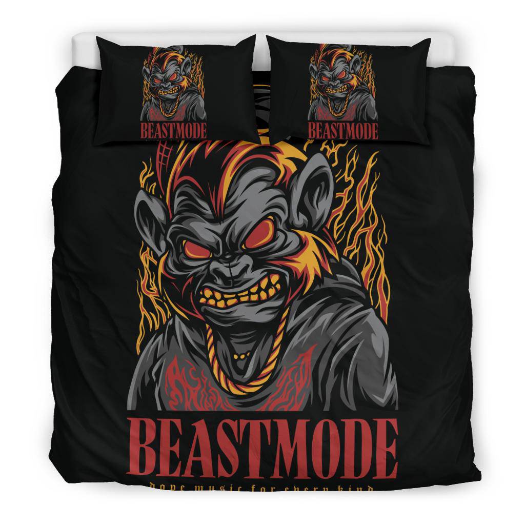 Beast Mode HipHop Music Art Bedding Set - Top Content | POD Collection | Free Shipping