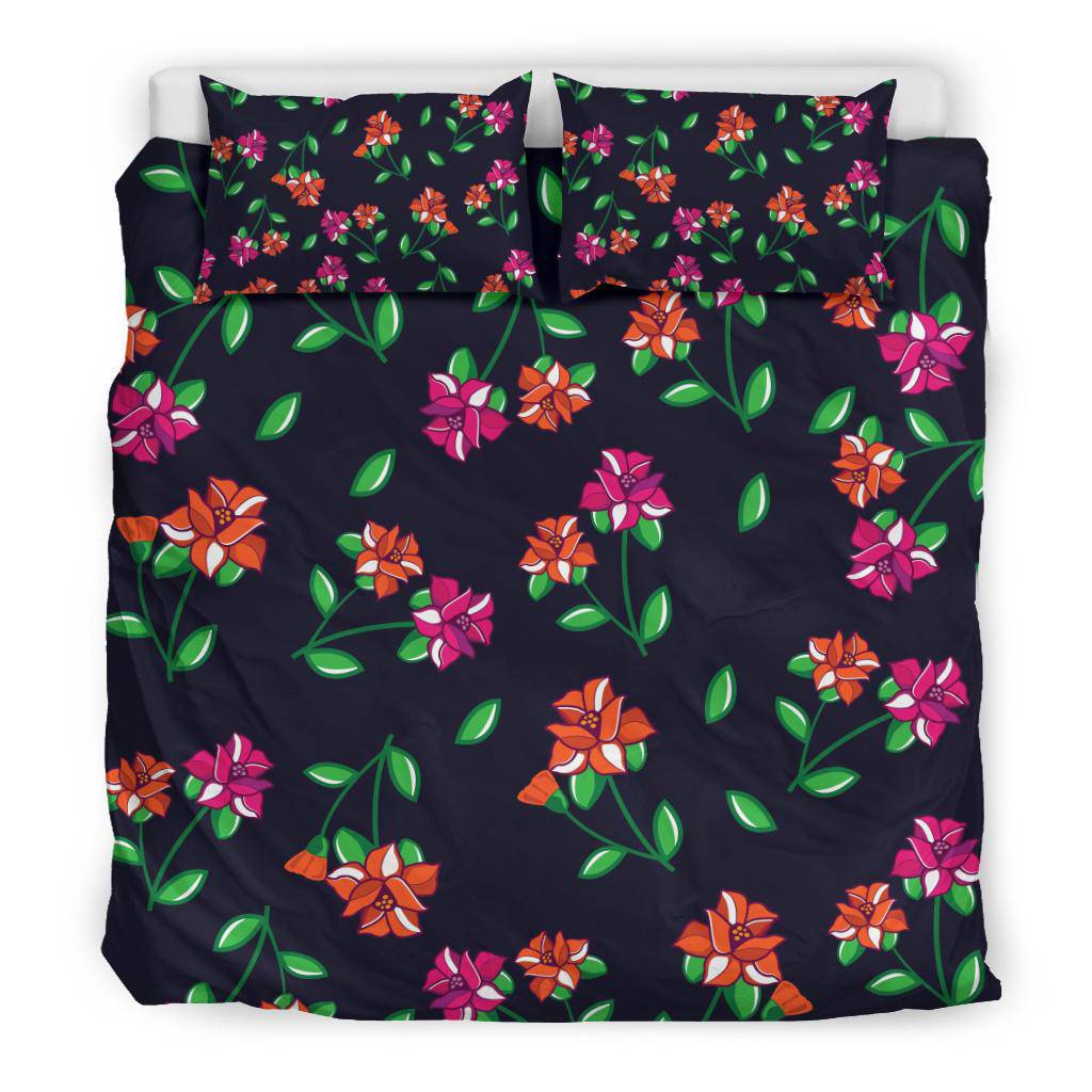 Beautiful Flower Plants Art Bedding Set - Top Content | POD Collection | Free Shipping