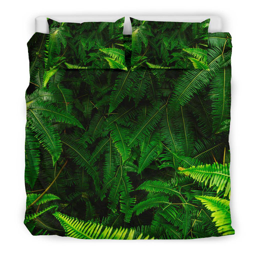 Beautiful Plant Fern Leaves Bedding Set - Top Content | POD Collection | Free Shipping