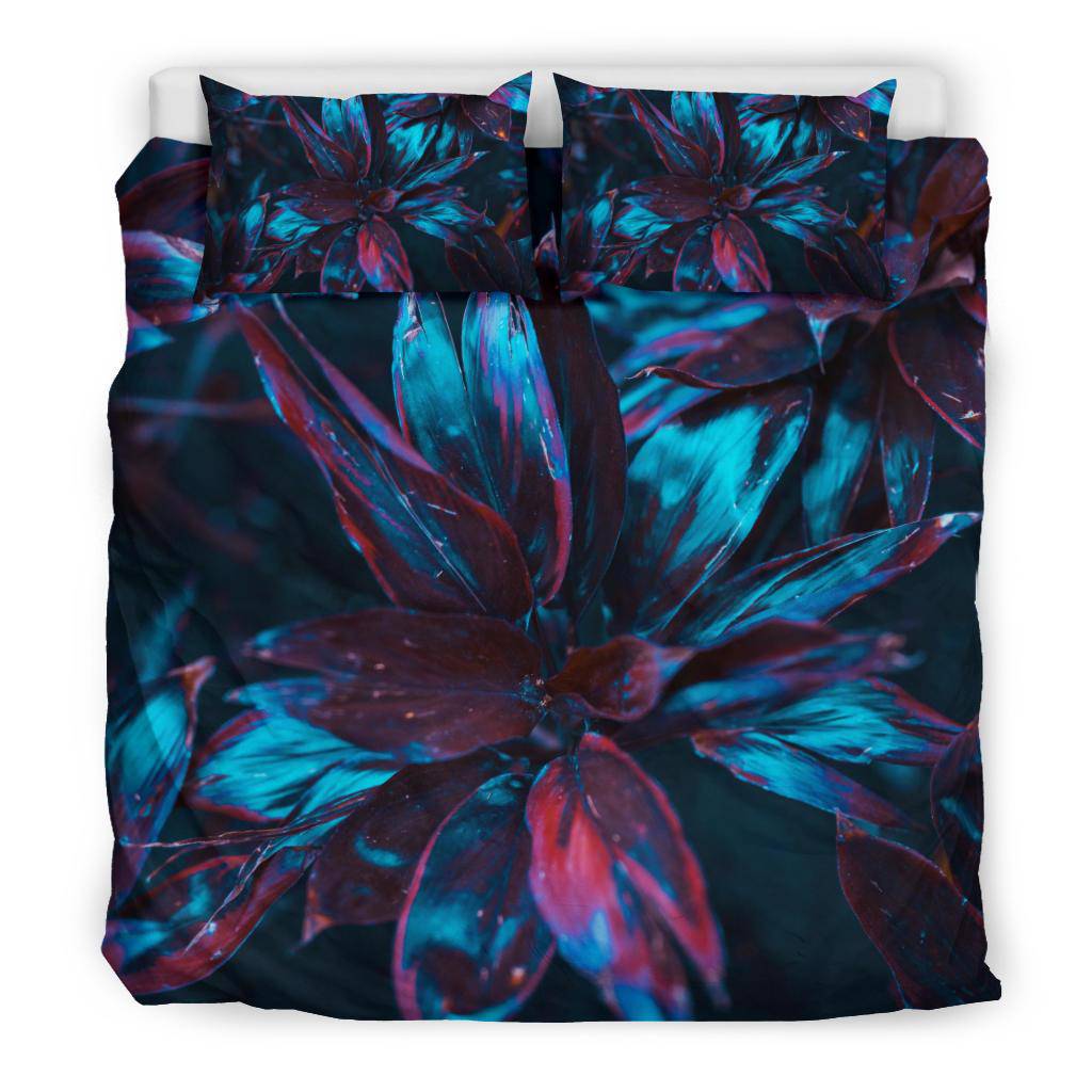 Beautiful Plants Botanical Leaves Bedding Set - Top Content | POD Collection | Free Shipping