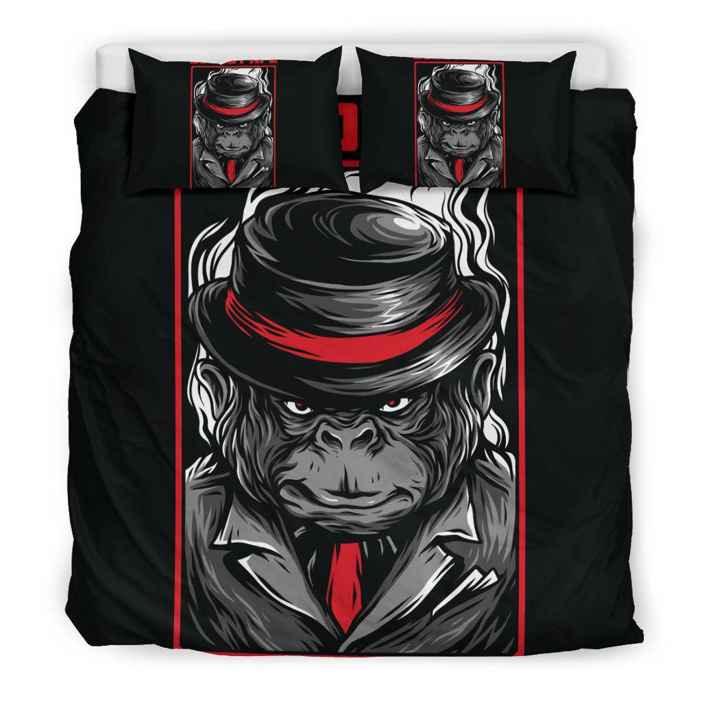 Bloody Ape Mafia Art Illustration Bedding Set - Top Content | POD Collection | Free Shipping